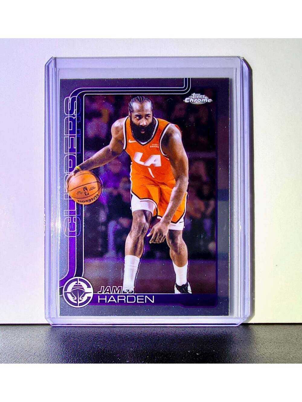 James Harden 2025-26 NBA Topps Chrome Update #33 Basketball Card LA Clippers